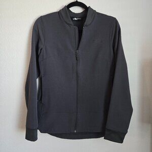 The North Face Women's Lightweight Fleece Interior Full Zip Jacket Grey Size S